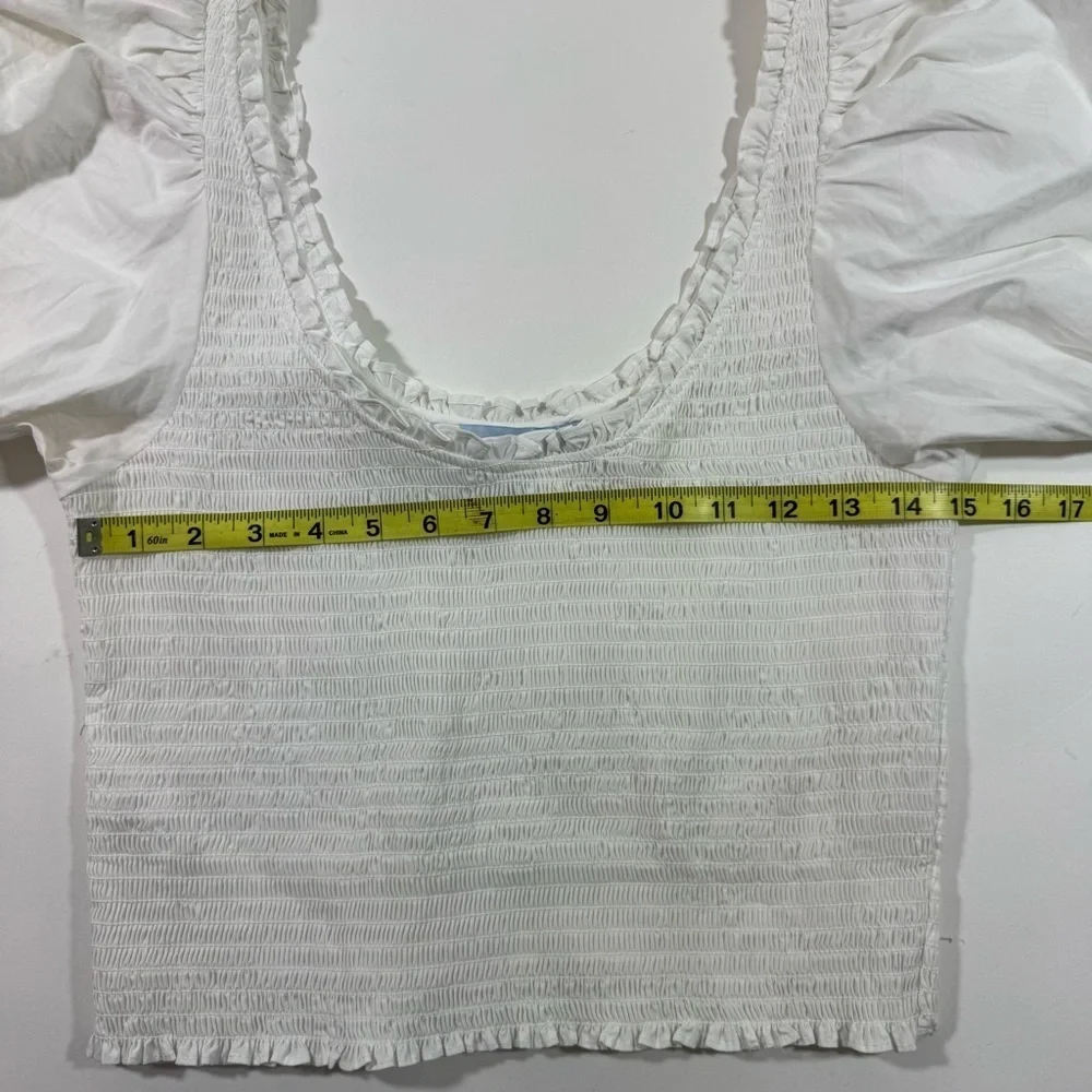 Hill House Aiko Nap Top Cotton Poplin Size Large Cottage Core